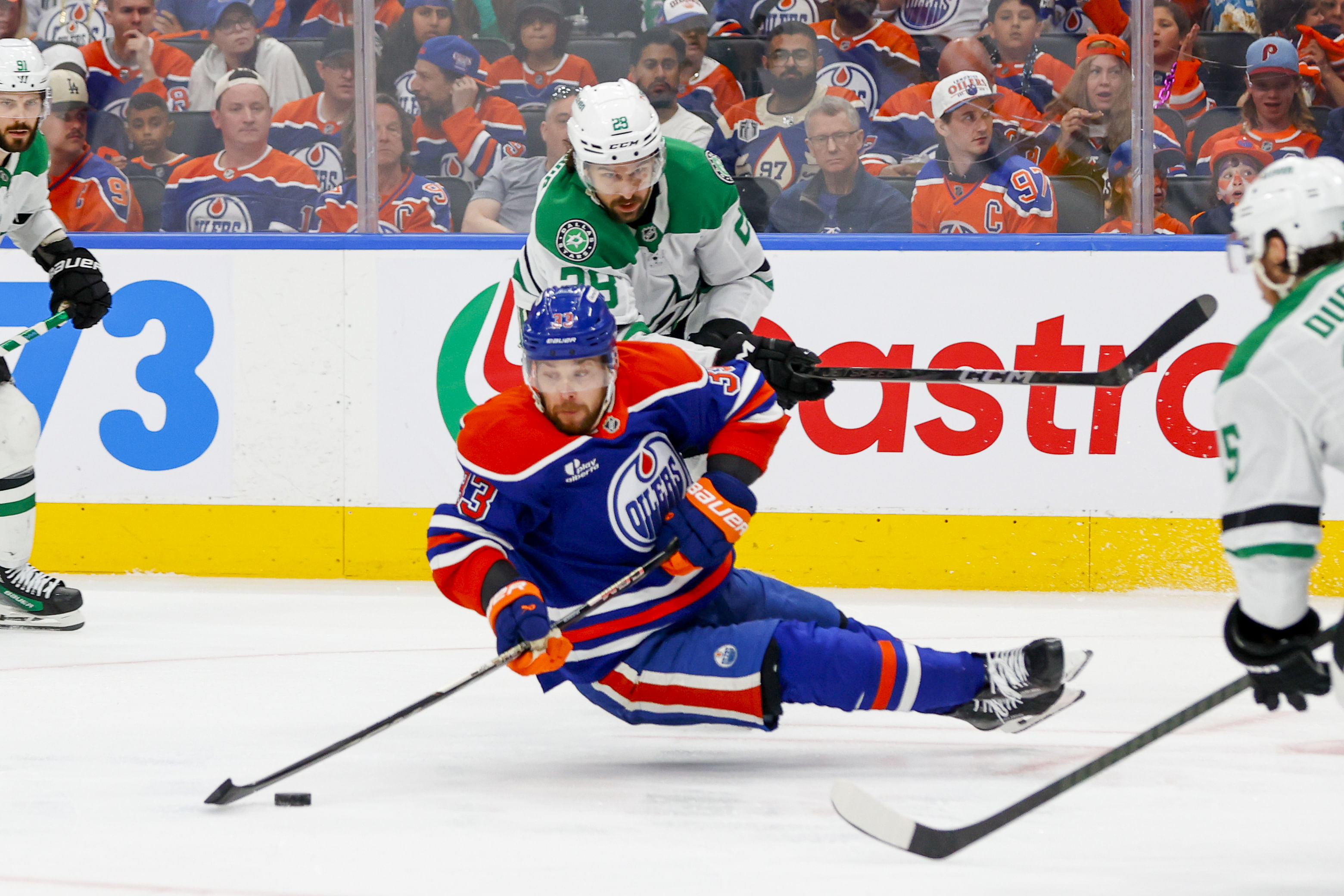 Edmonton hoped to get more from Arvidsson this past season - Source: Imagn